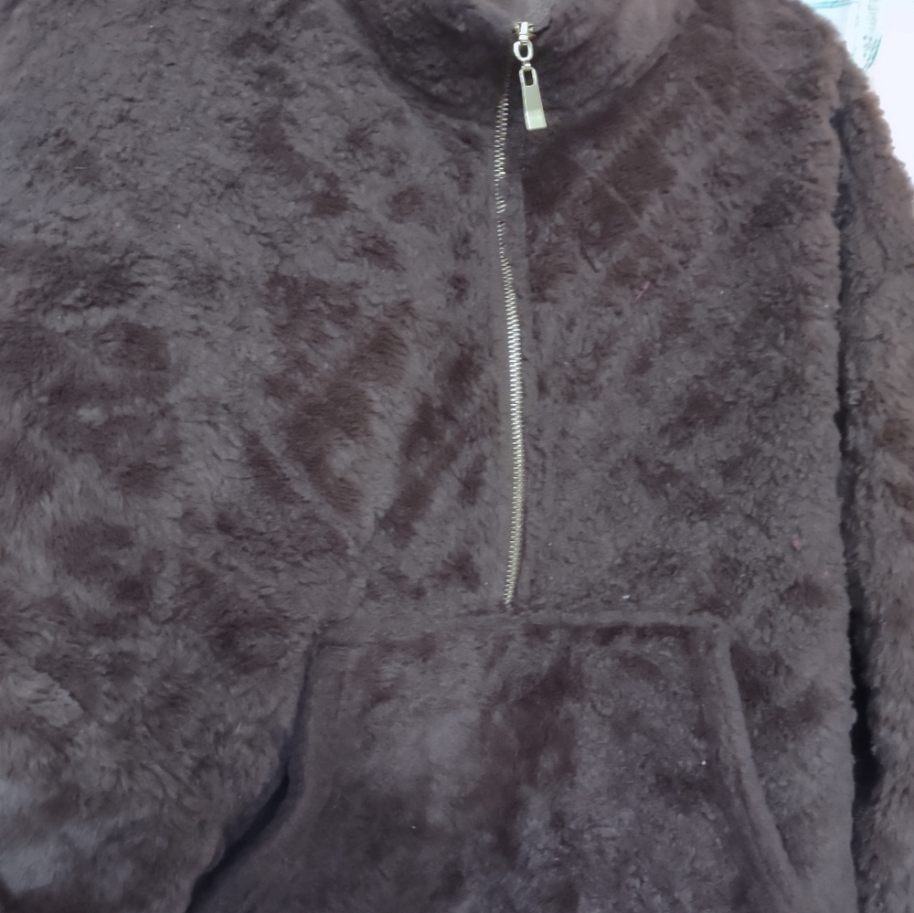 Plush zip pullover - Picture 5 of 5